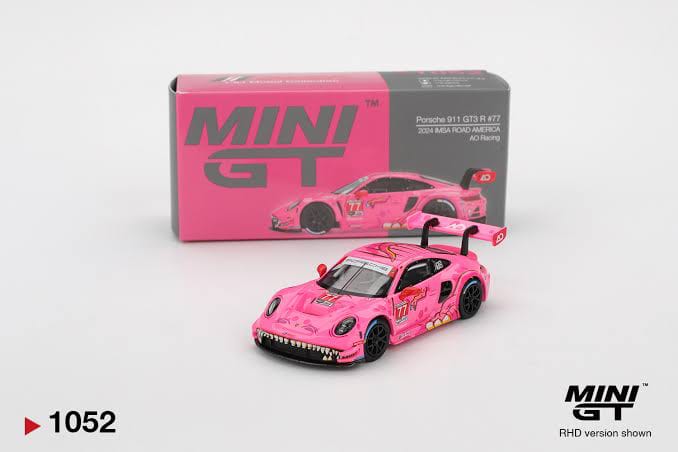 MGT1052 Porsche 911 GT3R #77 — MiniGT 1:64 | Minifygram