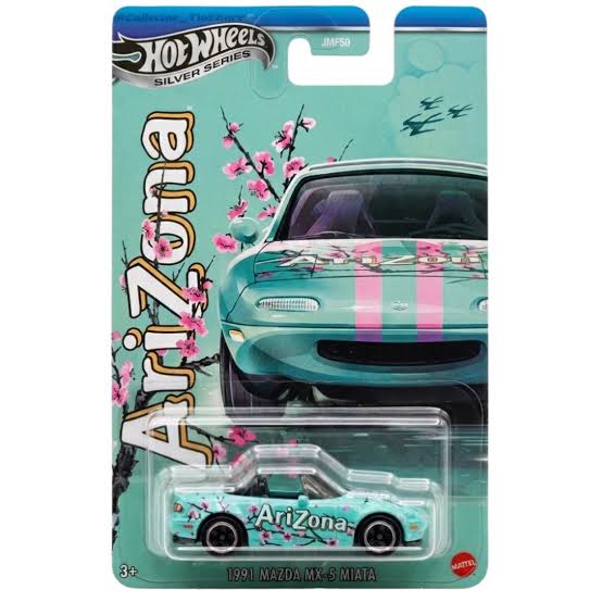 1991 Mazda MX5 Miata Arizona livery — Hotwheels 1:64 | Minifygram